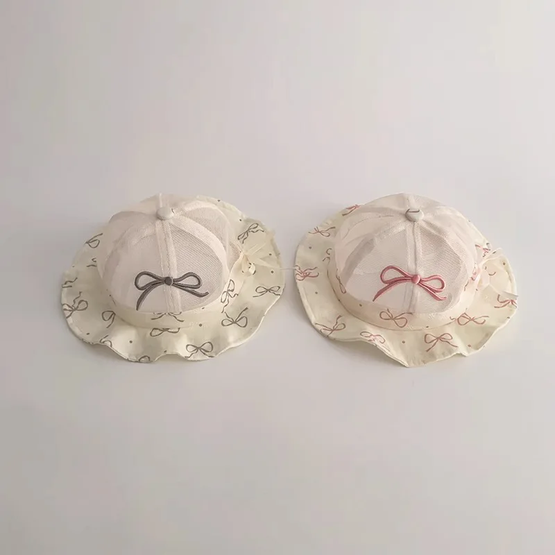 Gorro cubo UV bebé niña – Protección solar transpirable verano - imagen 4