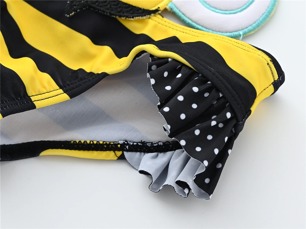 Traje de baño infantil sandía para niñas de una pieza veraniega - imagen 5