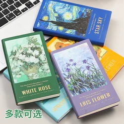 Cuaderno de dibujo en blanco con portada vintage para viajes