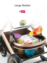 Belecoo Cochecito Ligero para Bebés 0-3 Años – Silla de Paseo