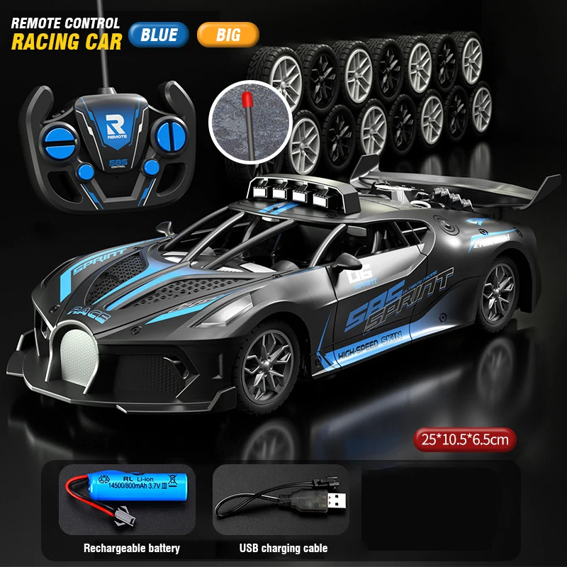 Coche RC Super Sport – Alta velocidad con control remoto para niños - imagen 5