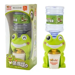 Mini juguete dispensador de agua cerdito simulación para niños
