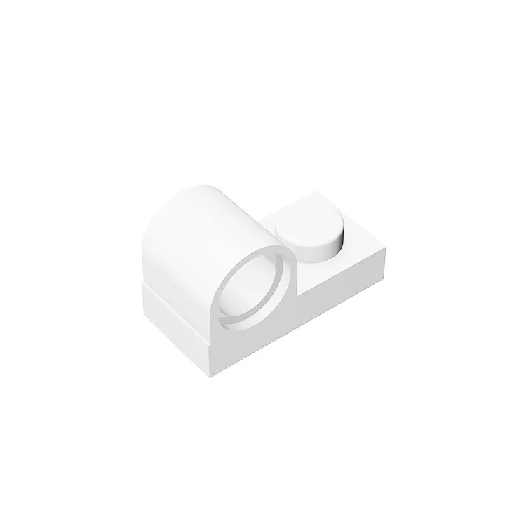 Placa 1x2 con orificio para pin (pack de 20)