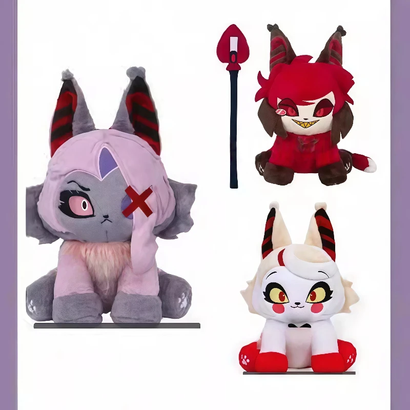 Vaggie peluche gato demonio estilo Hotel del Infierno, regalo