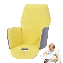 Cojín para silla alta con funda suave lavable y plegable
