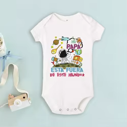 Body de bebé Día del Padre Igual que papá diseño tierno para diario