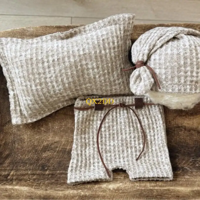 Gorro de punto bebé – ideal en sesiones fotográficas infantiles - imagen 4