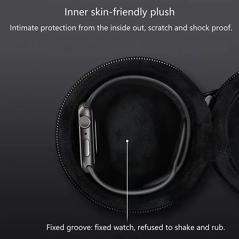 Estuche portátil para reloj resistente a golpes y caídas acolchado - imagen 2