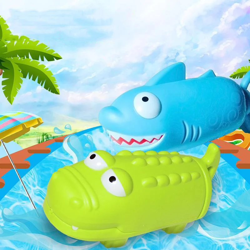 Pistola Blaster tiburón de agua para niños, juegos de piscina - imagen 4