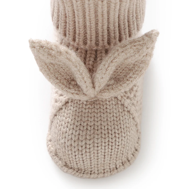 Zapatos de bebé con orejas de conejo, suela suave antideslizante - imagen 4