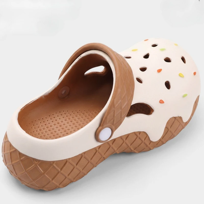 Sandalias de plataforma de verano con suela gruesa estilo helado - imagen 4