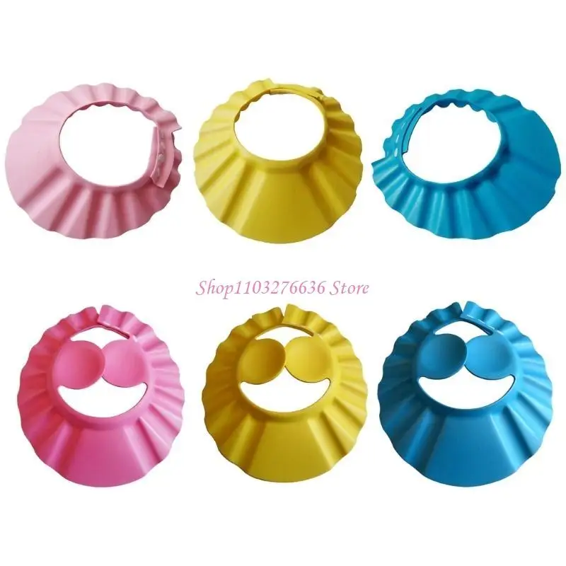 Gorro de baño ajustable para bebés y niños – Lavado cómodo - imagen 2