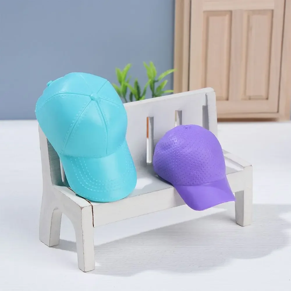 Gorro de béisbol para muñeca, estilo moderno, accesorio de juego