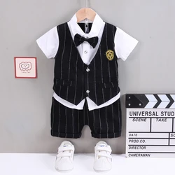 Ropa de verano bebé camisa manga corta pantalones cortos