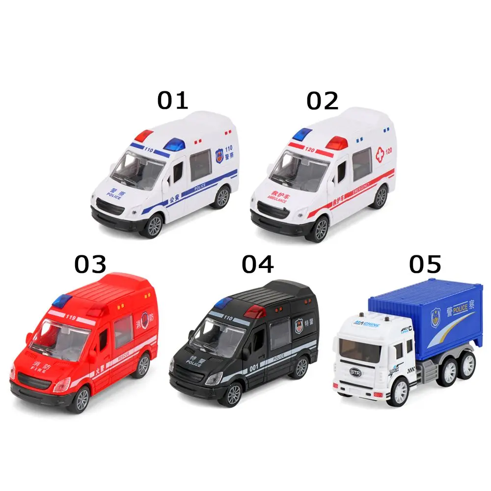 Camión de bomberos inercial para niños – Juguete infantil con superficie lisa - imagen 5