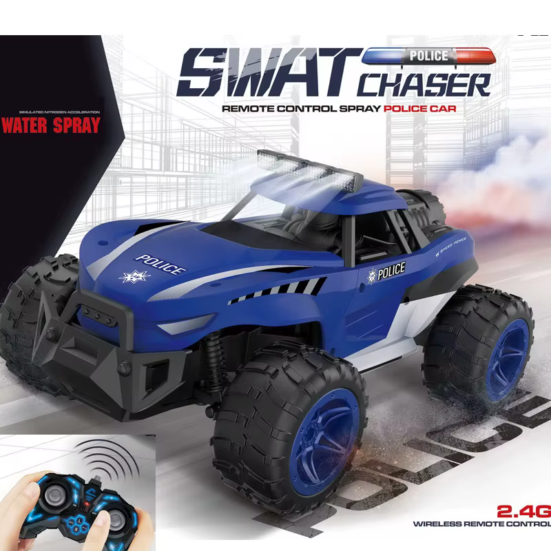 Coche teledirigido RC todoterreno buggy de derrape con tracción