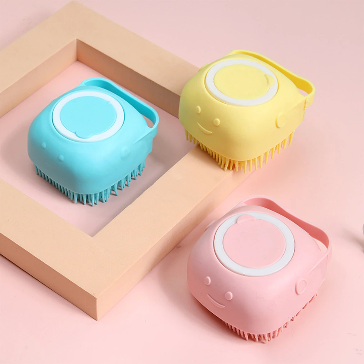 Cepillo de silicona para baño infantil: masaje y exfoliación - imagen 3