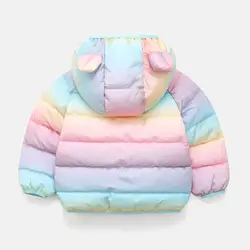 Chaqueta algodón con capucha bebé – Cálida para otoño e invierno