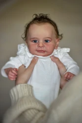 Kit muñeca reborn Bebé Zoe con piezas sin pintar, hazlo tú mismo