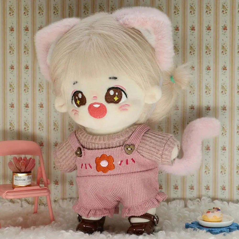 Diadema de peluche con orejas felinas para muñeca - imagen 4