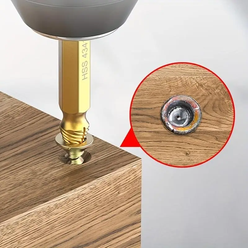 Extractor de tornillos dañados con brocas guía para pernos rotos - imagen 2