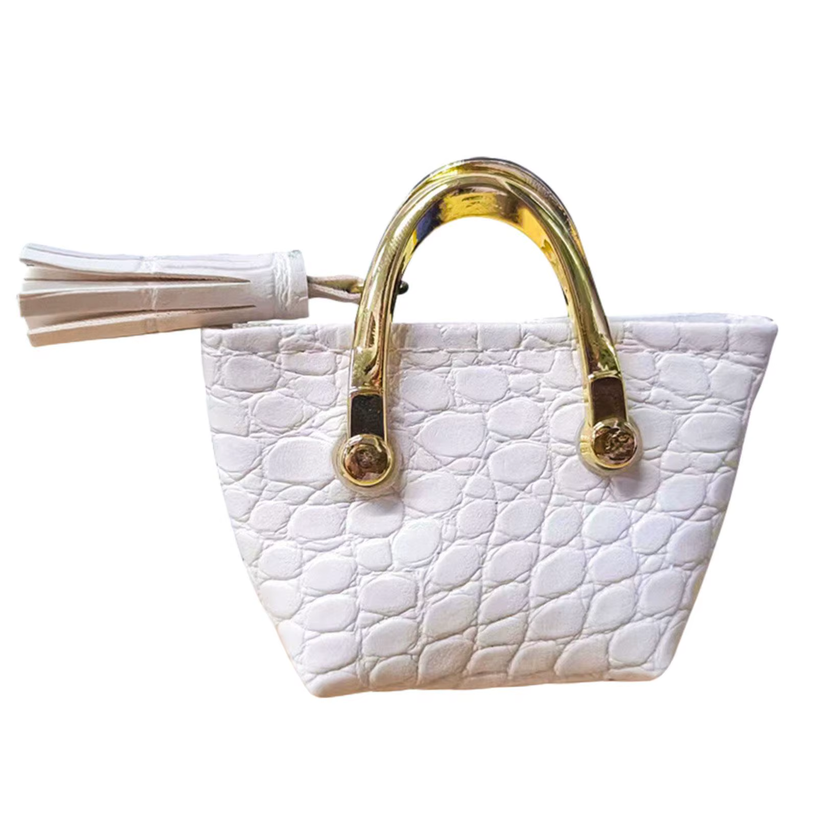 Bolso de mano en cuero para muñecas y figuras tipo acción - imagen 3