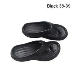 Chanclas antideslizantes ligeras con suela gruesa impermeables