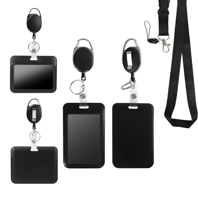 Portatarjetas retráctil con cordón para insignias escolares - imagen 3