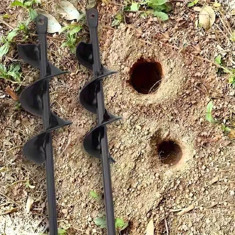 Broca para el suelo con varilla en espiral desmontable para plantar - imagen 4