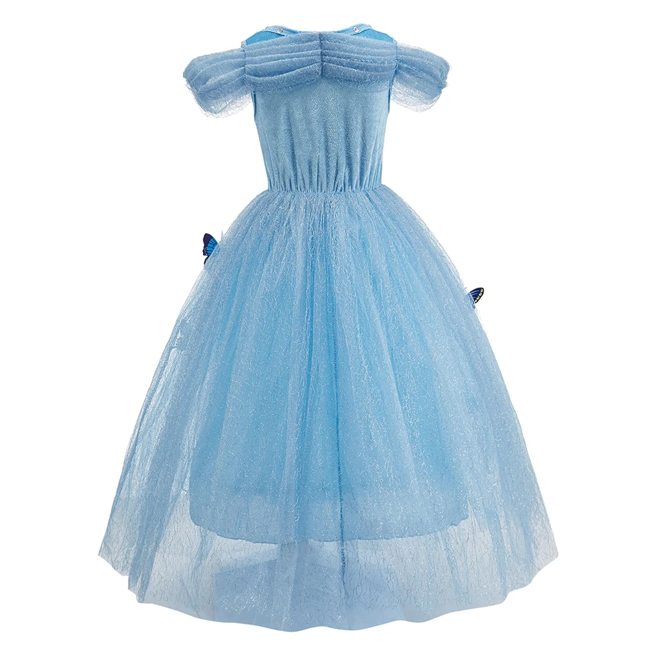 Disfraz Cenicienta para niña – Vestido elegante Halloween - imagen 2