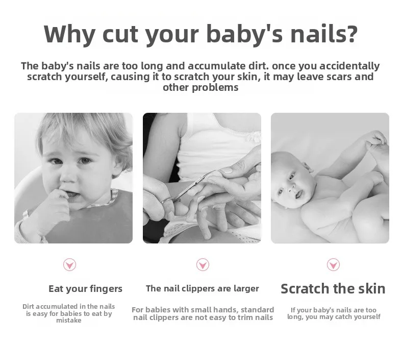 Tijeras y herramientas para uñas infantiles