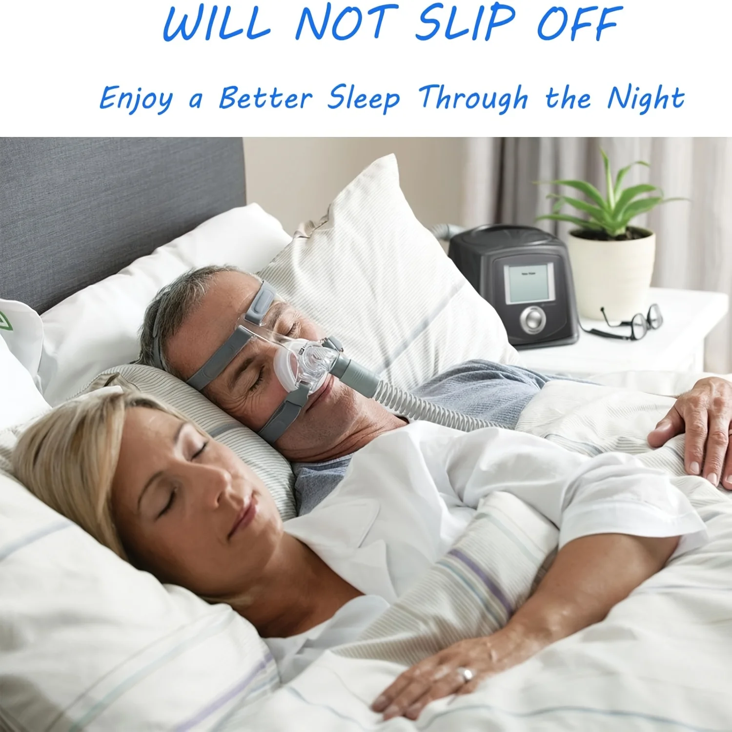 Correa de repuesto con clips para máscara Fisher&Paykel Simplus