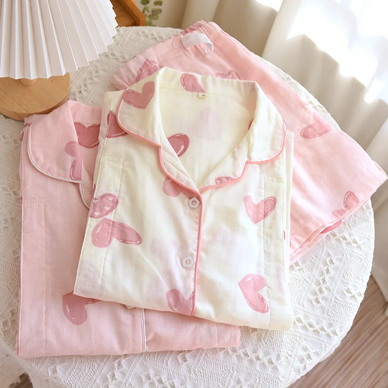 Pijama gasa para maternidad y lactancia, manga corta - imagen 5