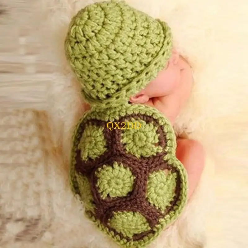 Cape Newborn sombrero de punto y mono para fotografía bebé - imagen 2