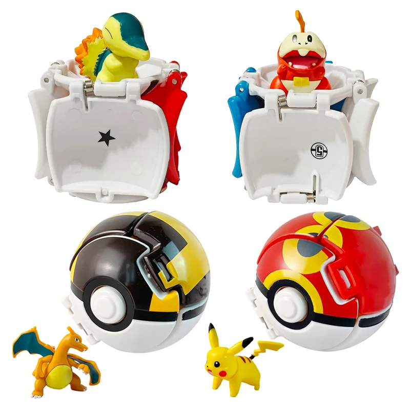 Muñeco Pokémon Pikachu con pelota de juguete para niños - imagen 5