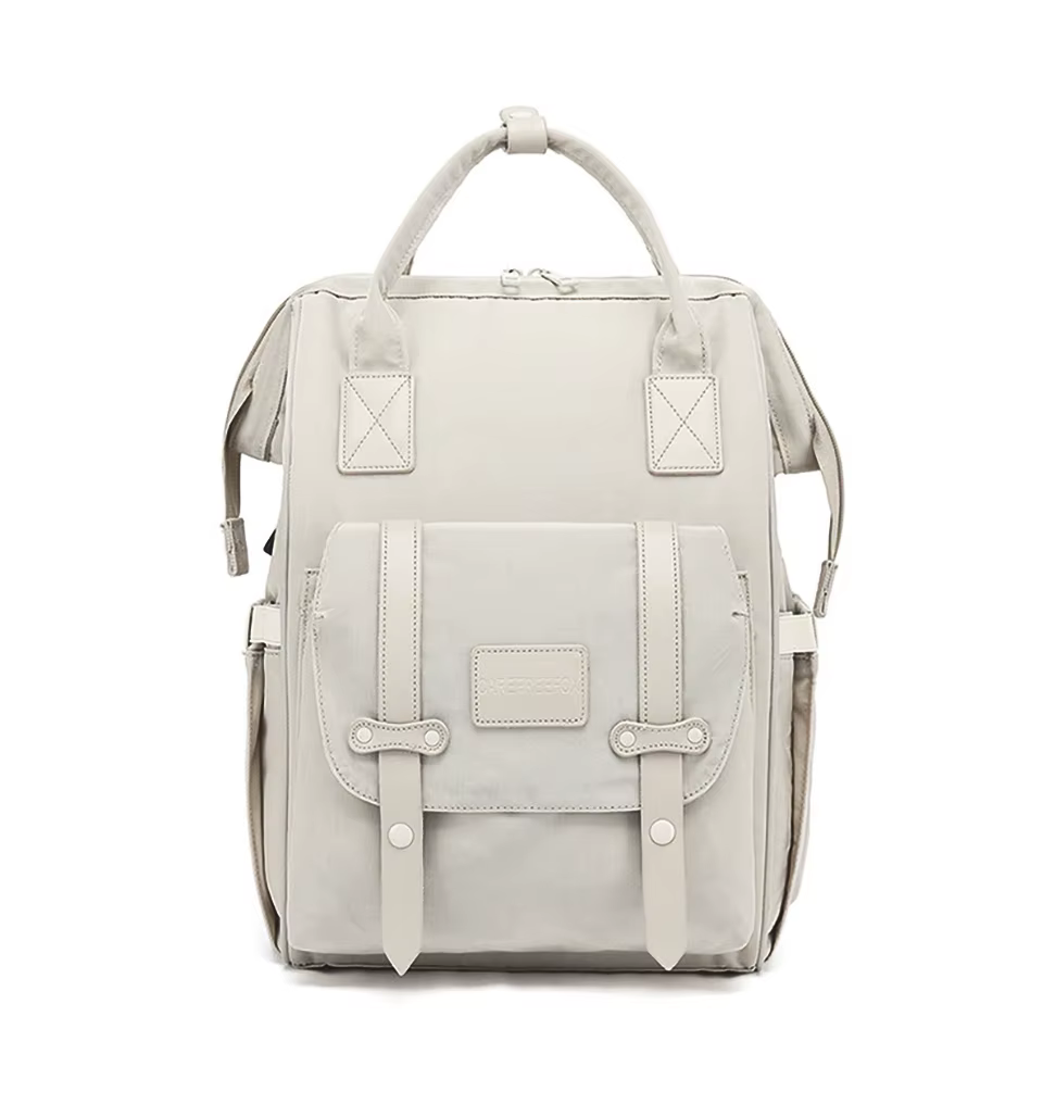 Mochila de maternidad con asas y tiras