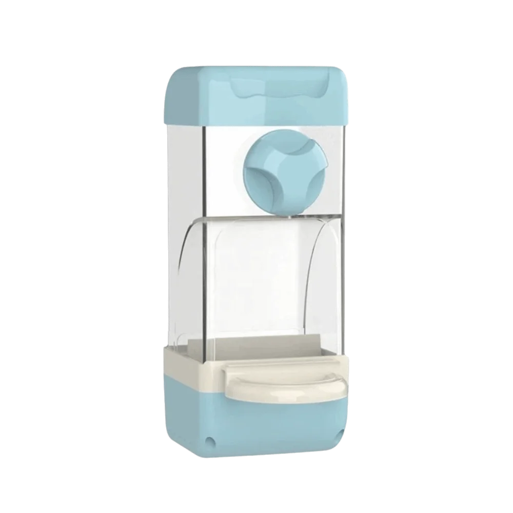 Comedero automático para pájaros con cajón antiderrames y separador - imagen 2