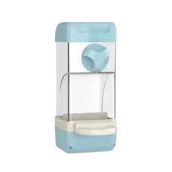Comedero automático para pájaros con separador de cáscaras