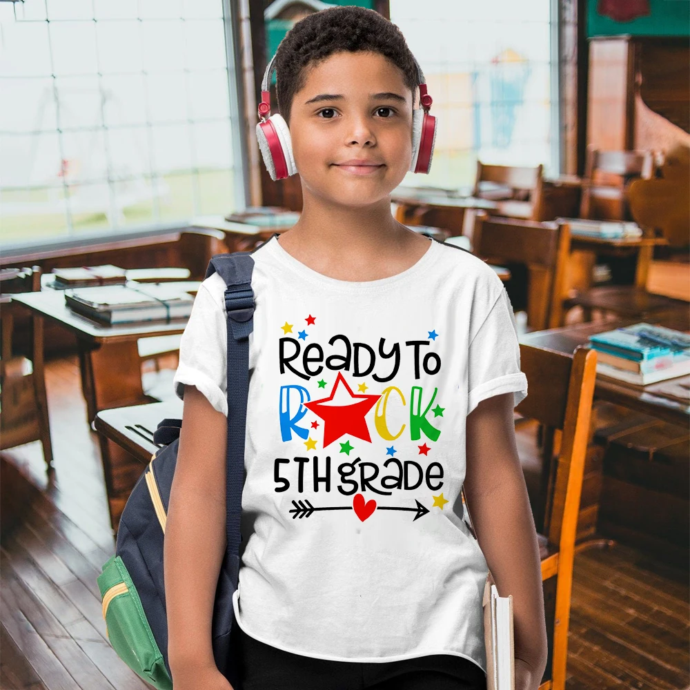 Camiseta infantil estampada para la vuelta al cole – Manga corta niño - imagen 5