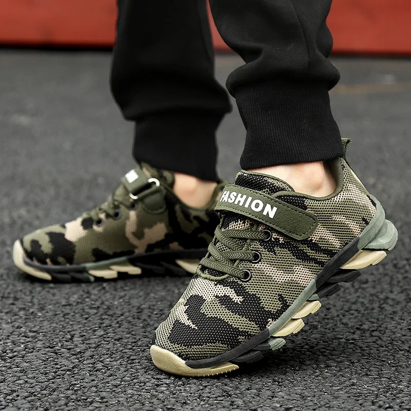 Zapatillas deportivas de camuflaje transpirables para bebé niño niña - imagen 2