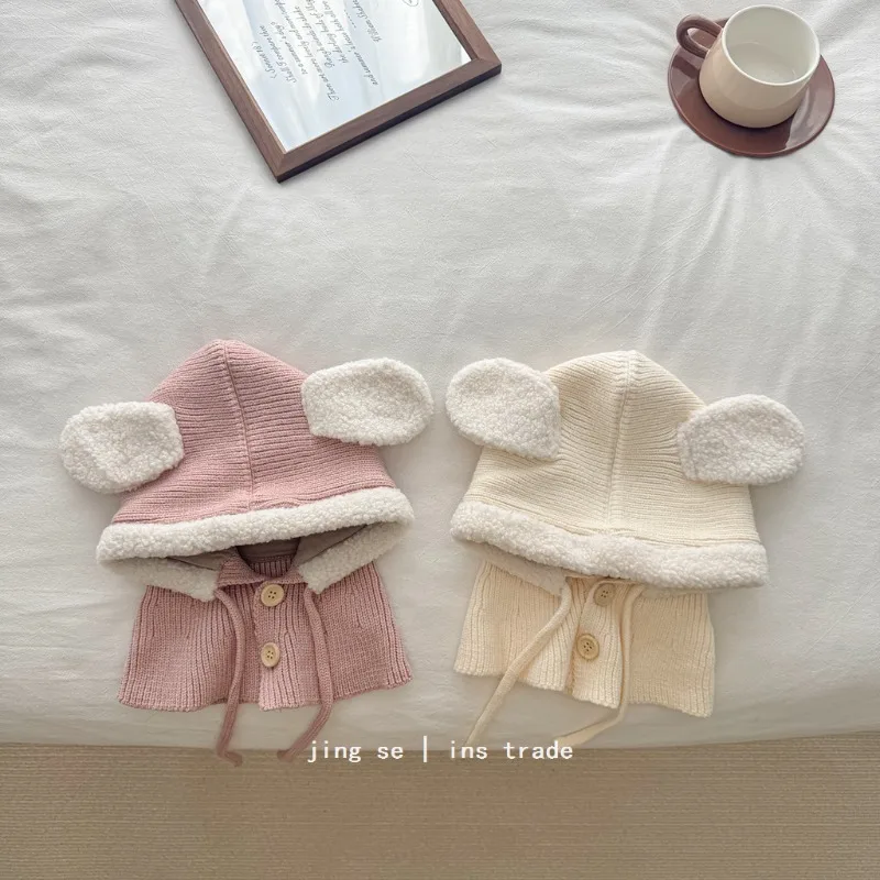 Pasamontañas infantil de invierno con protección para los oídos - imagen 2
