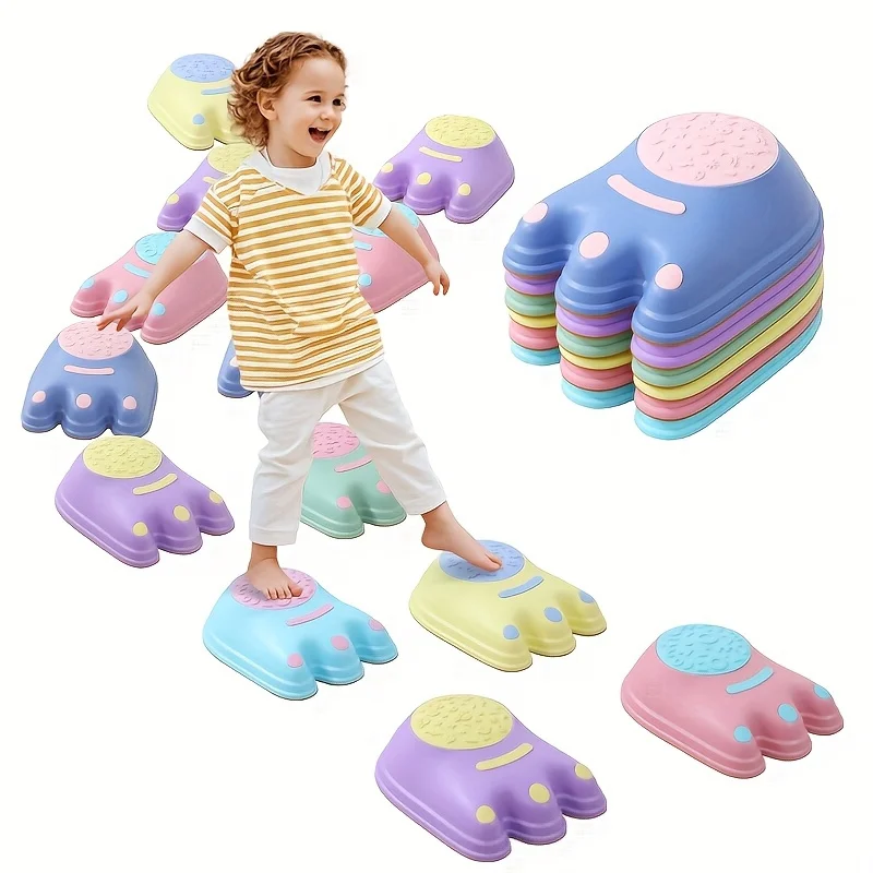 Piedras de equilibrio antideslizantes para niños: coordinación