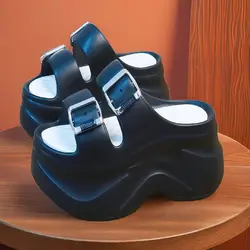 Sandalias de plataforma con tacón grueso para niña – Cuña EVA
