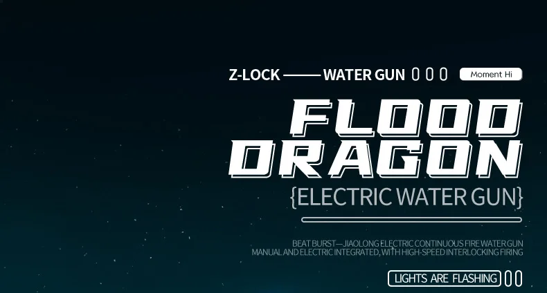 Pistola de agua de largo alcance