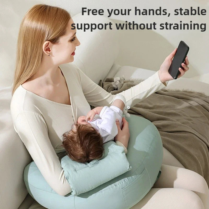 Cojín de maternidad ergonómico con soporte lumbar transpirable