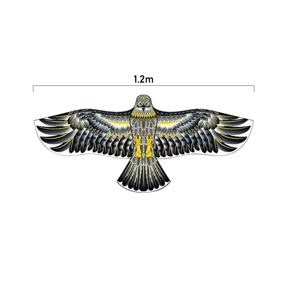 Detalle del diseño de la cometa pájaro volador
