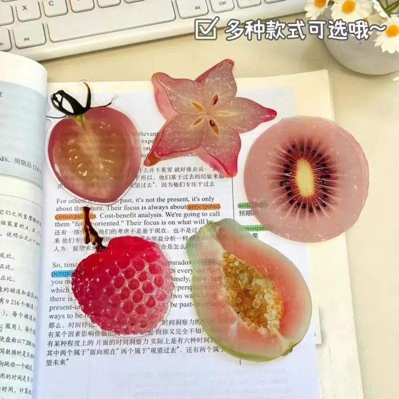 Marcadores de fruta transparentes de acrílico, elegantes y duraderos - imagen 5