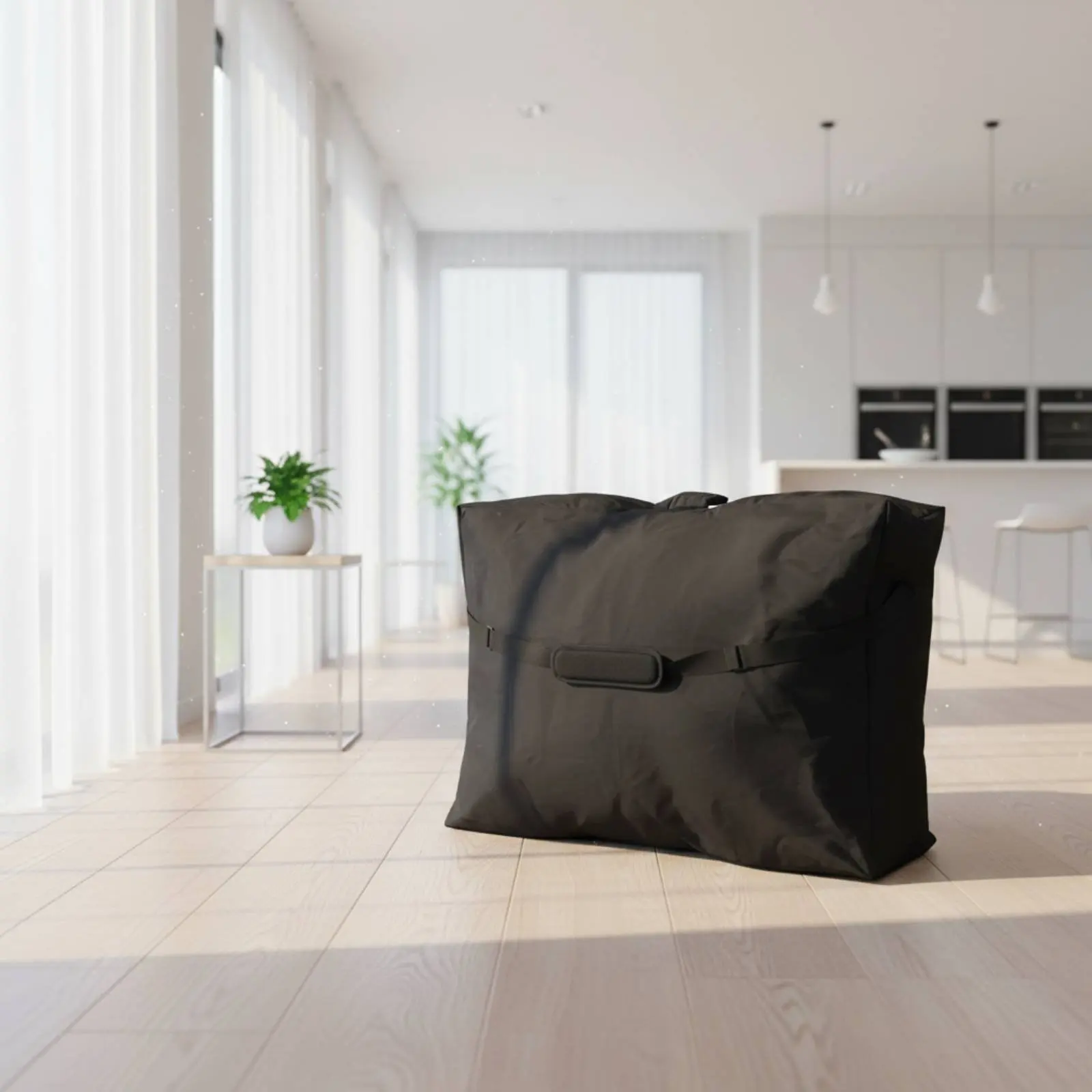 Bolsa impermeable para andador con ruedas gran capacidad Oxford - imagen 5