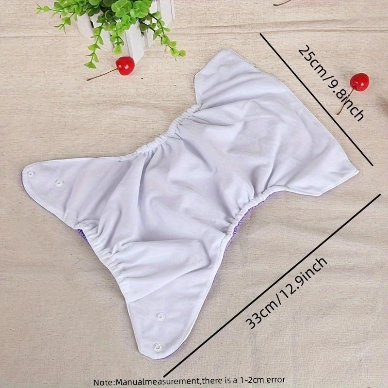 Pañales de tela ecológicos con braga impermeable reutilizable - imagen 4