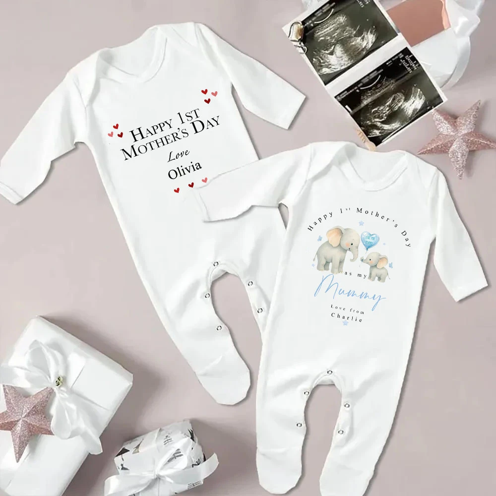 Body bebé personalizado para el Día de la Madre, recién nacido - imagen 3